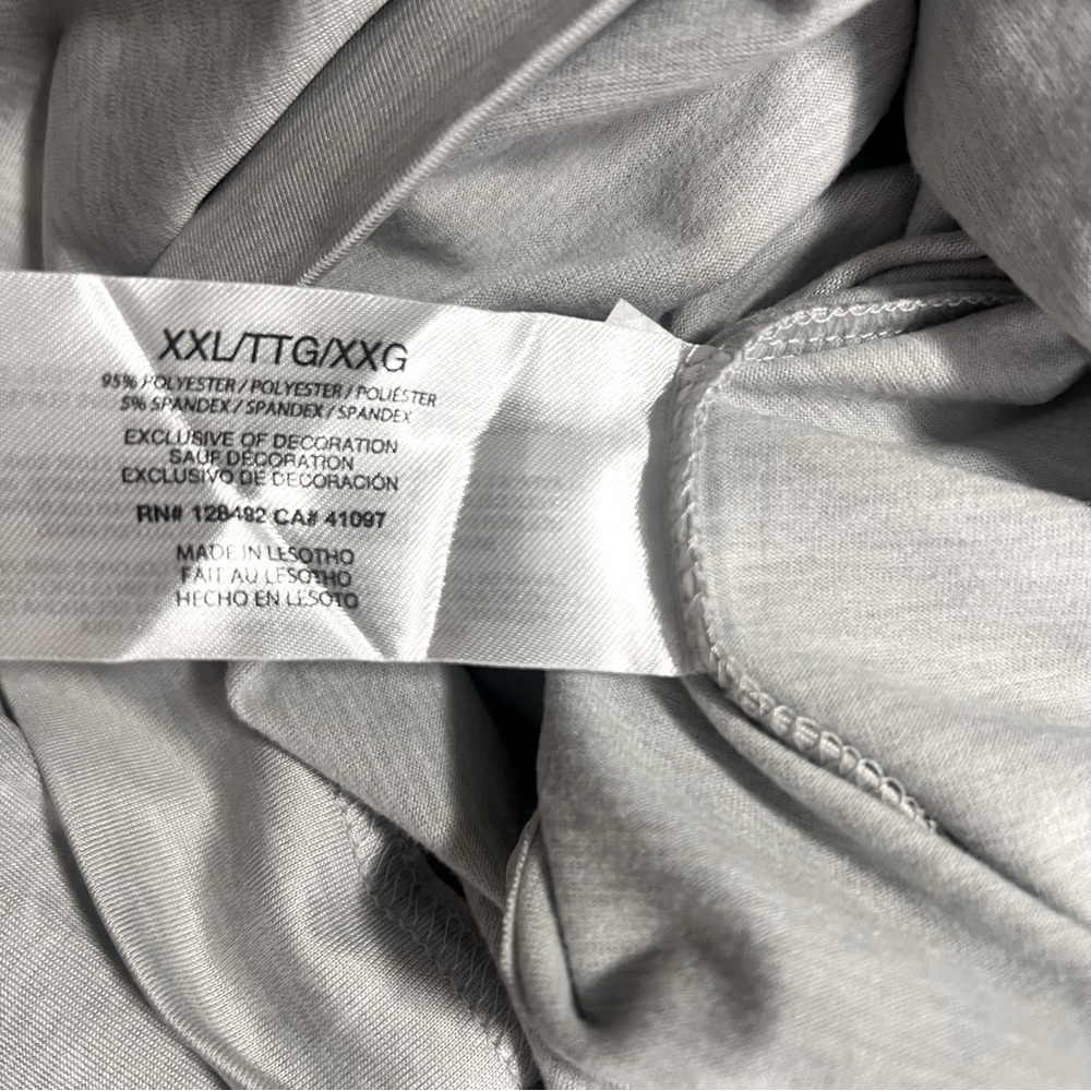 NWT Greg Norman Mens XXL Quarter Zip Golf Pullover Stretch Fleece Lined Play-Dri - Picture 9 of 10